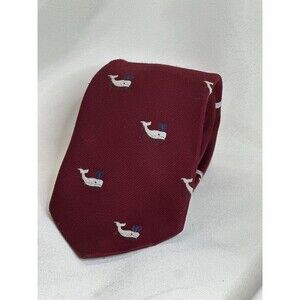 Vintage 1976 Whale Yale Co-Op Tie Crested Clubs by Blanford USA Made